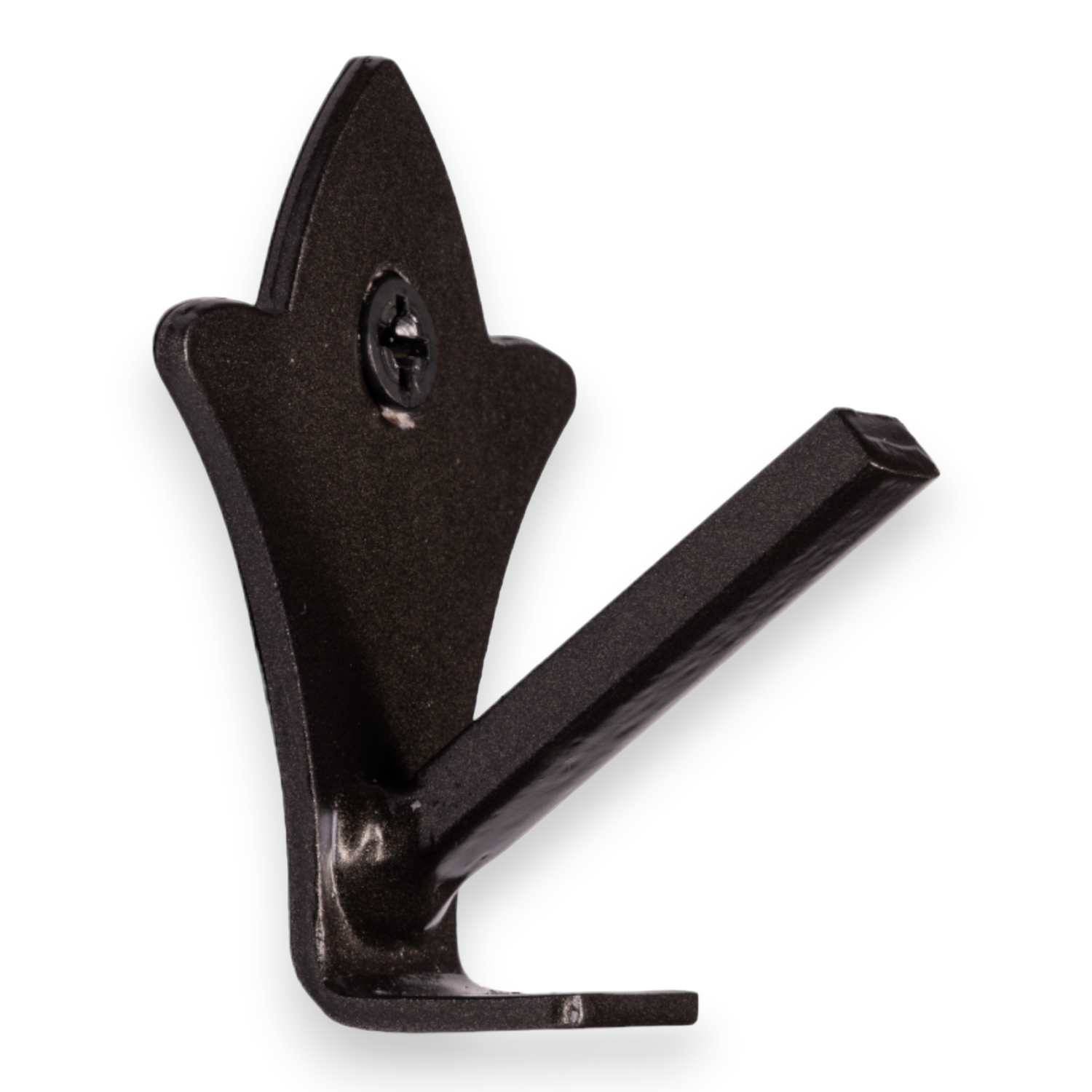 ALT: A black metal skull mount bracket designed for mounting smaller game such as deer, antelope, and bear.